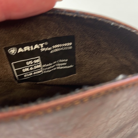 Ariat Brown Ankle Booties - Picture 8 of 12